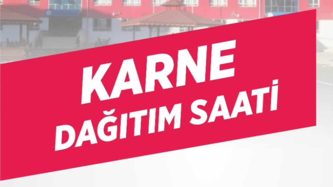 Karne Dağıtım Saatleri